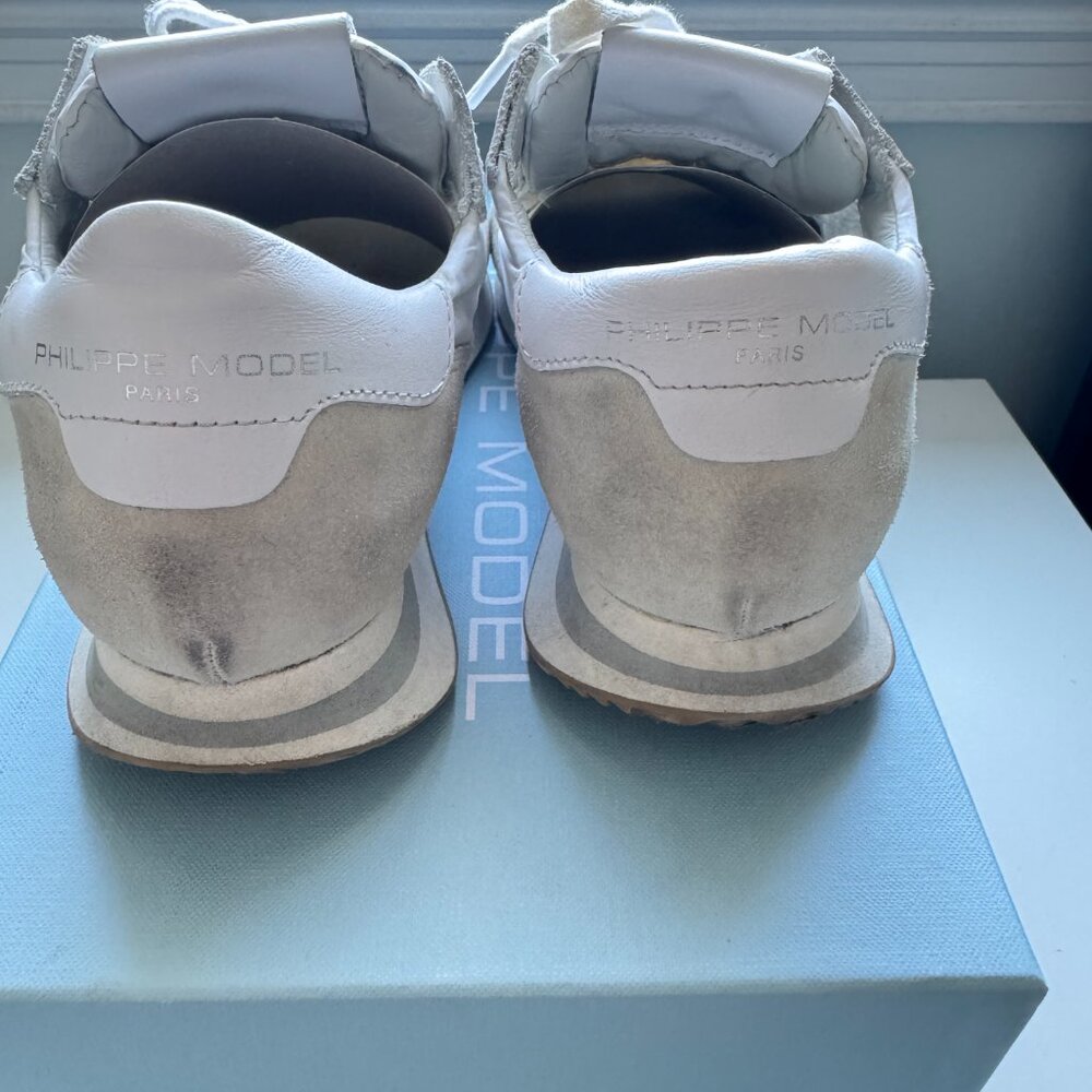 Philippe Model Paris Trpx Basic M Blanc Size 35 S… - image 3